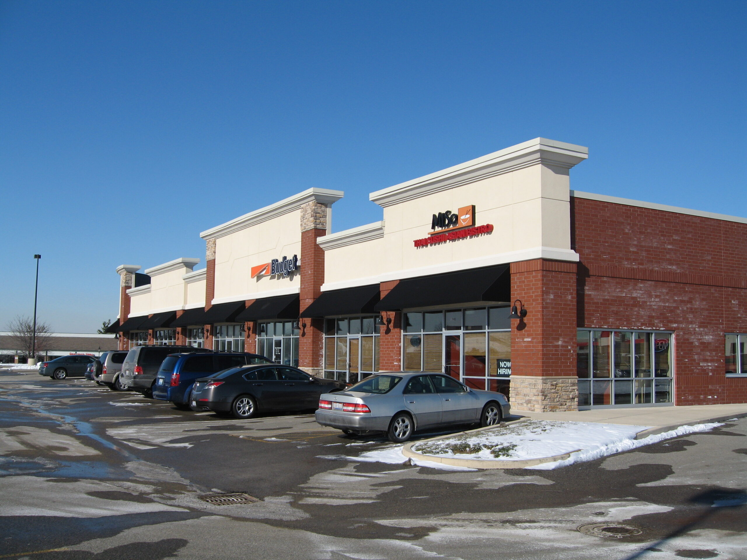Tylersville Station storefronts